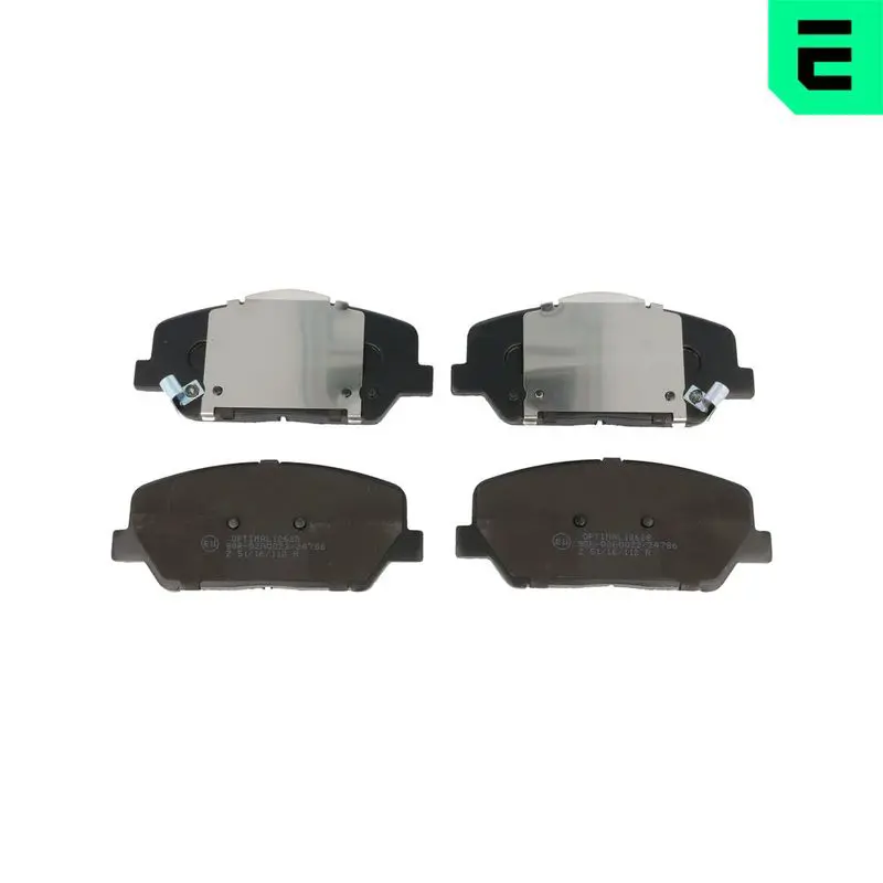 BP-12628 Комплект тормозных колодок,