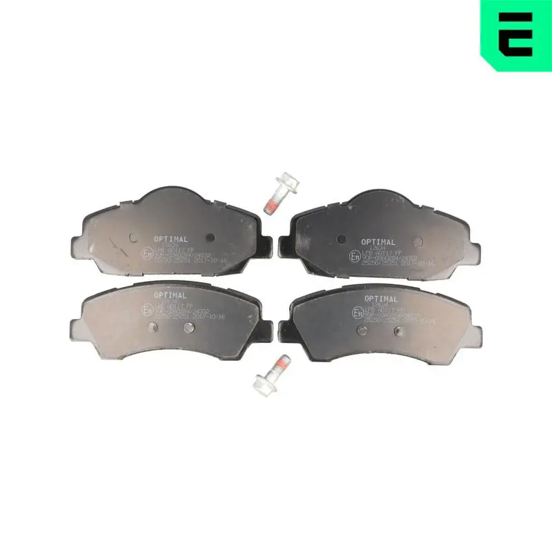 BP-12634 Комплект тормозных колодок,