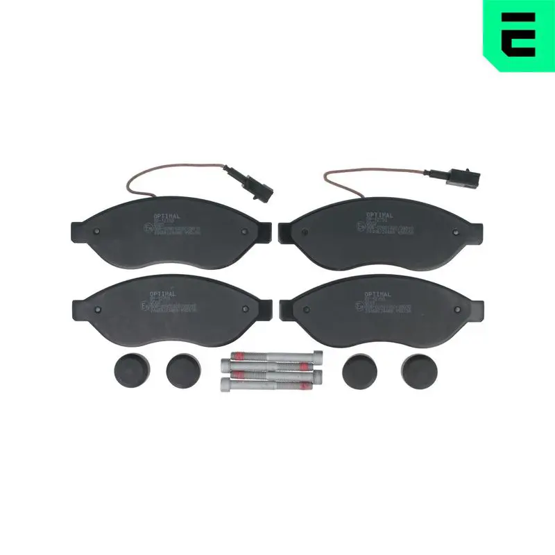 OPTIMAL BP12750 Комплект тормозных колодок,