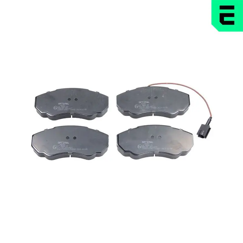 OPTIMAL BP96001 Комплект тормозных колодок,
