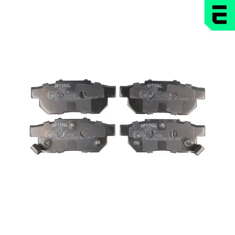 BP-12060 Комплект тормозных колодок,