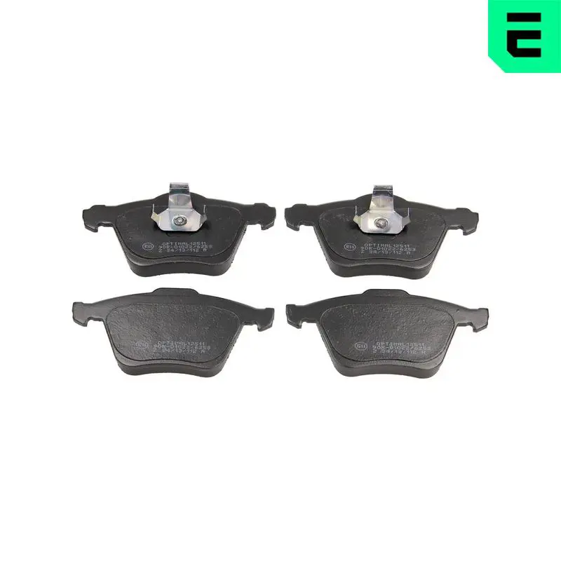 BP-12511 Колодки тормозные дисковые 