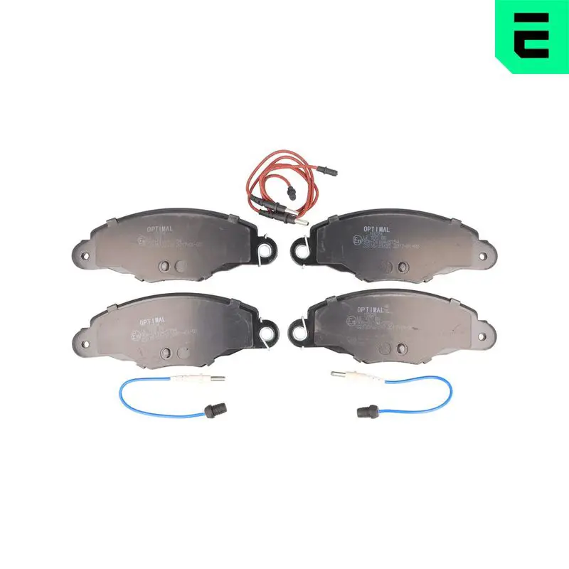 OPTIMAL BP10224 Комплект тормозных колодок,