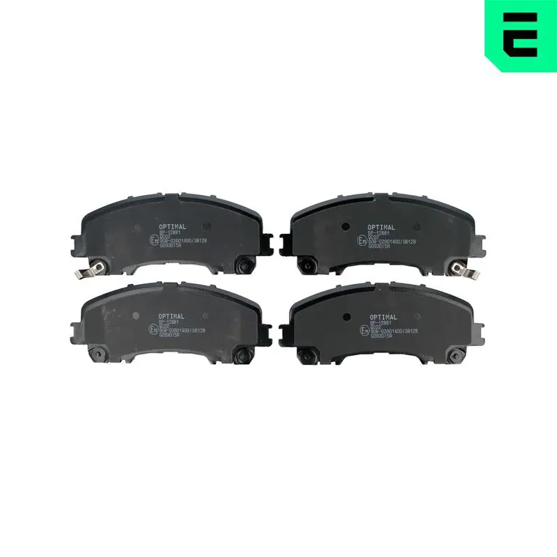 BP12881 Комплект тормозных колодок,