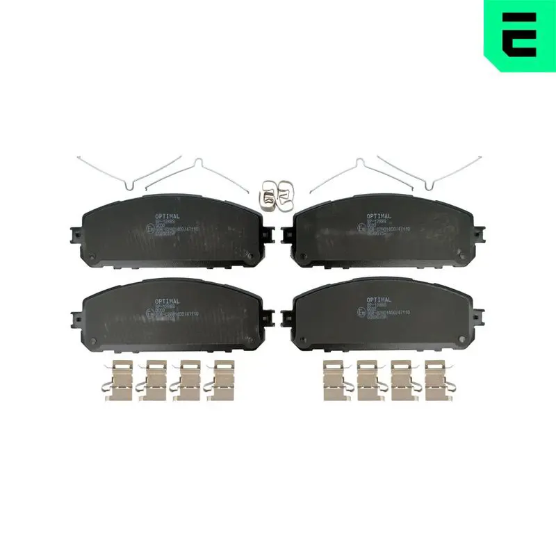 OPTIMAL BP12889 Комплект тормозных колодок,