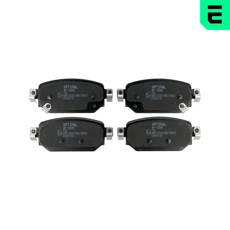 OPTIMAL BP12999 Комплект тормозных колодок,