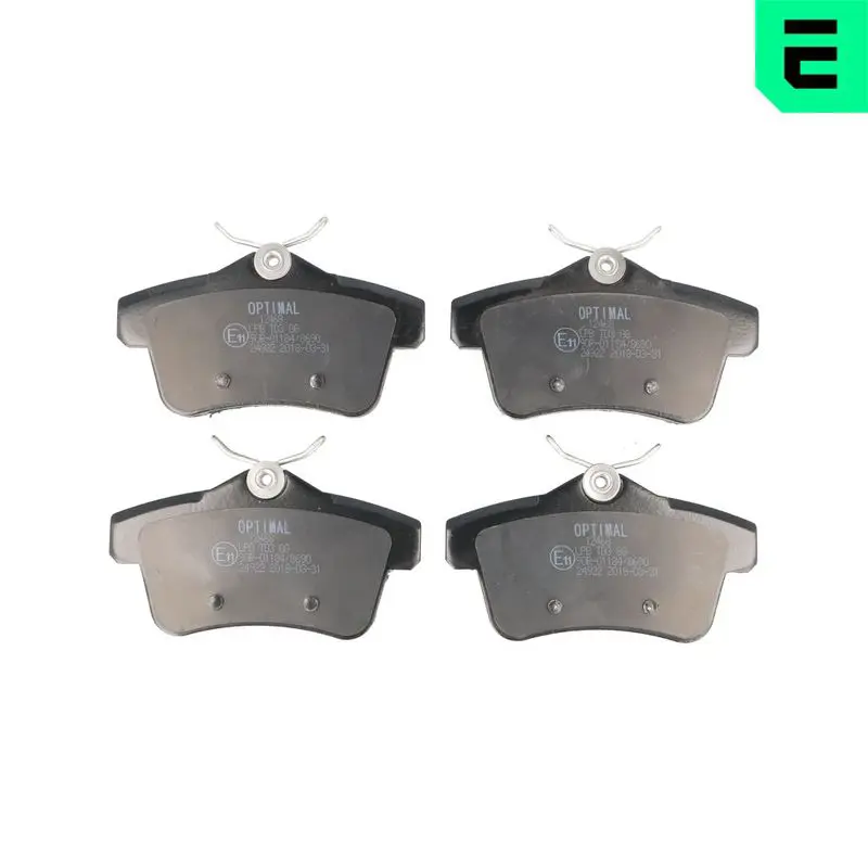 OPTIMAL BP12468 Комплект тормозных колодок,