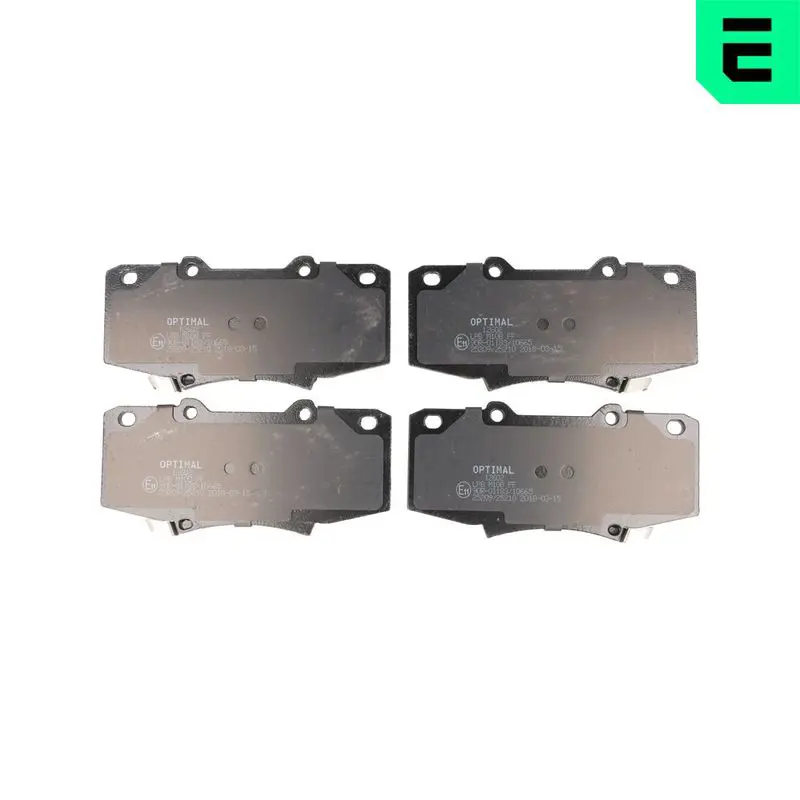 BP-12602 Комплект тормозных колодок,