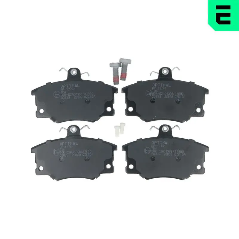 OPTIMAL BP12741 Комплект тормозных колодок,