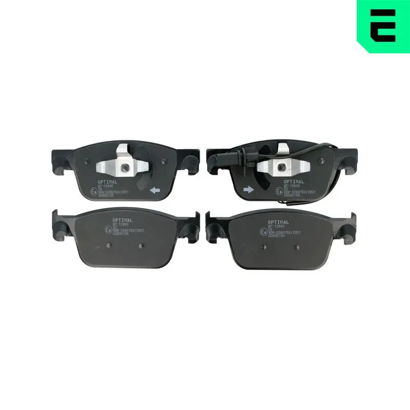 OPTIMAL BP12840 Комплект тормозных колодок,