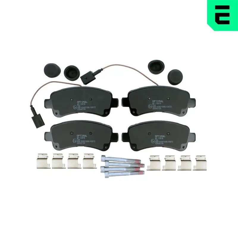 OPTIMAL BP12878 Brake Pad Set, disc brake