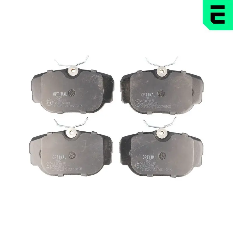 OPTIMAL BP09600 Комплект тормозных колодок,