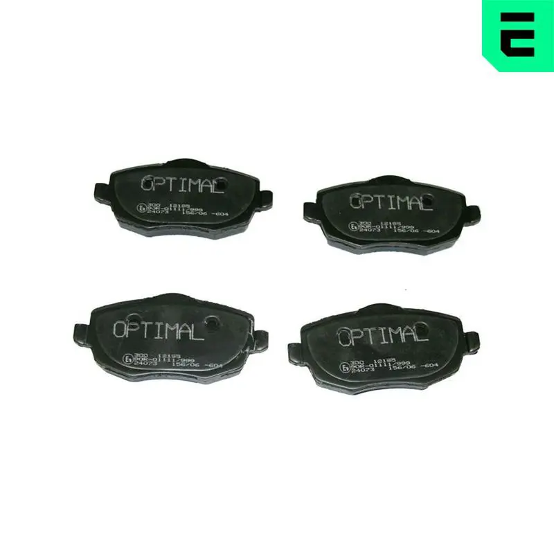 OPTIMAL BP12195 Комплект тормозных колодок,