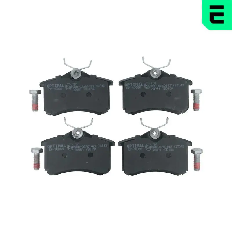 OPTIMAL BP10066 Комплект тормозных колодок,