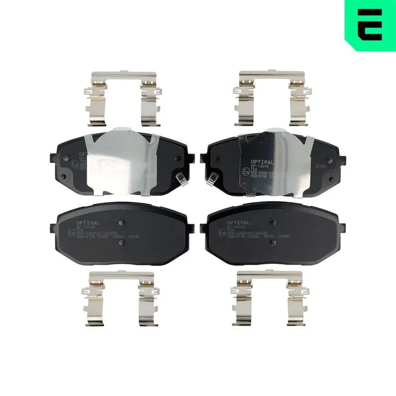 OPTIMAL BP13044 Brake Pad Set, disc brake