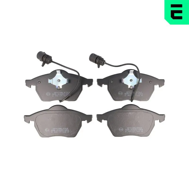 Optimal BP09768 Комплект тормозных колодок,