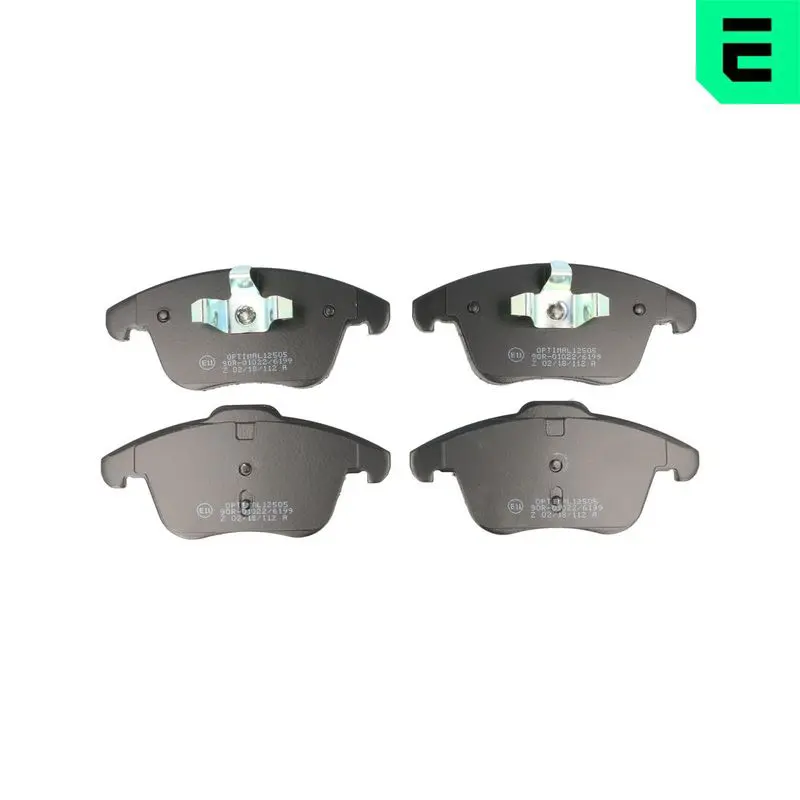 Optimal BP12505 Колодки тормозные дисковые 