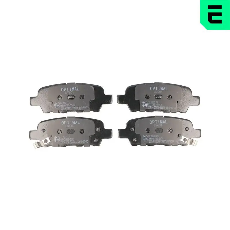OPTIMAL BP87601 Комплект тормозных колодок,