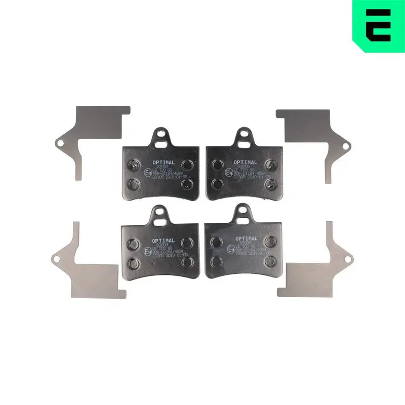 OPTIMAL BP83000 Комплект тормозных колодок,