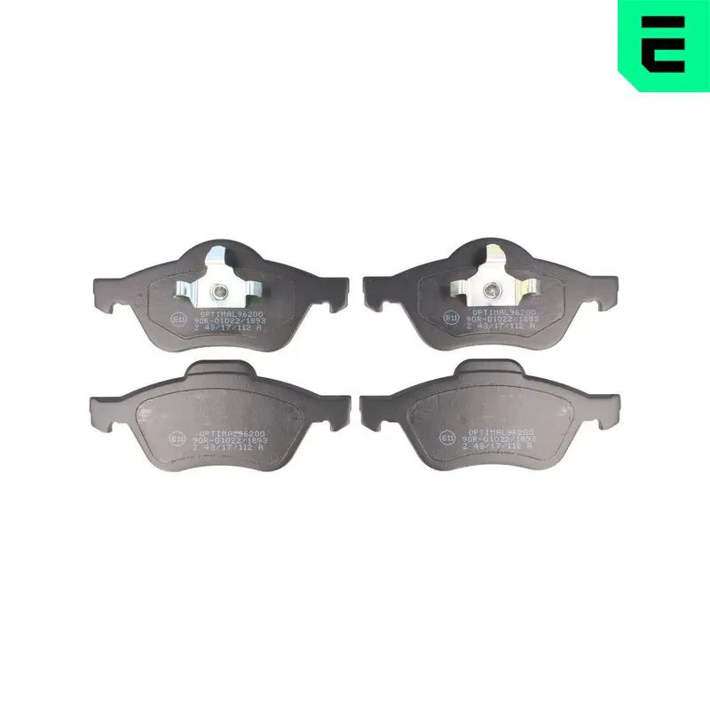 Optimal BP96200 Колодки тормозные дисковые 