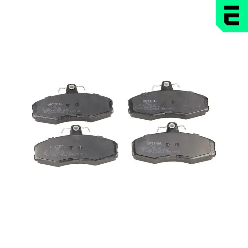 OPTIMAL BP09337 Комплект тормозных колодок,