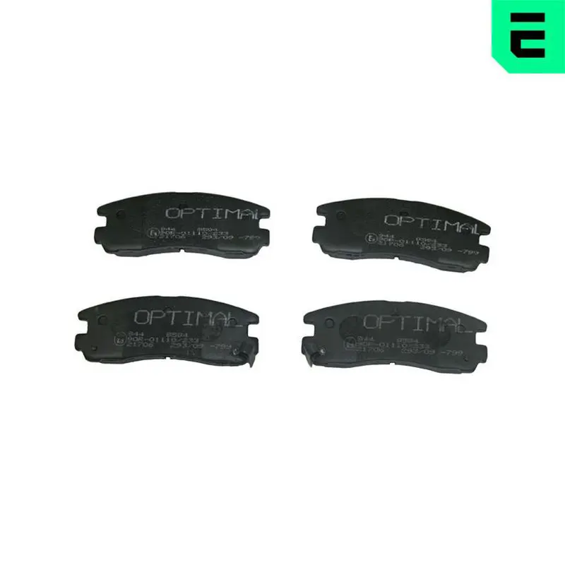 OPTIMAL BP09594 Комплект тормозных колодок,