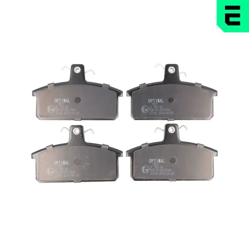 OPTIMAL BP09821 Комплект тормозных колодок,