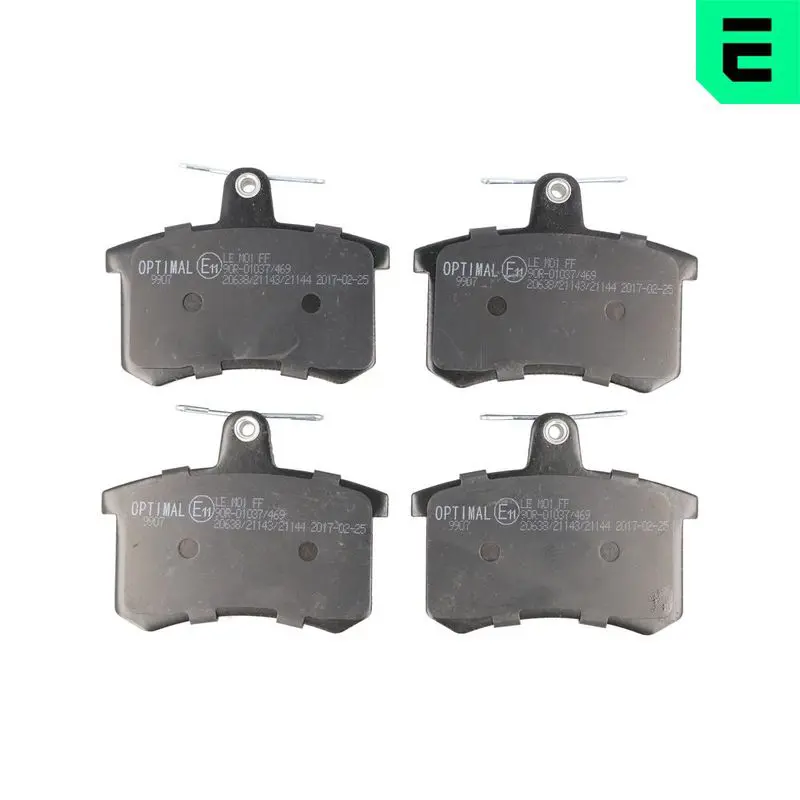 OPTIMAL BP09907 Комплект тормозных колодок,