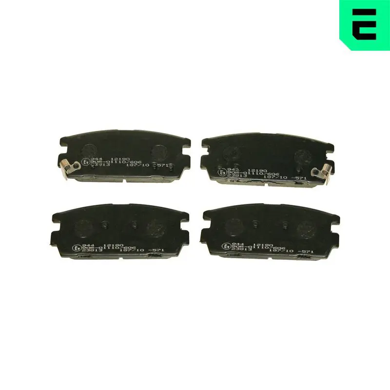 OPTIMAL BP12190 Комплект тормозных колодок,