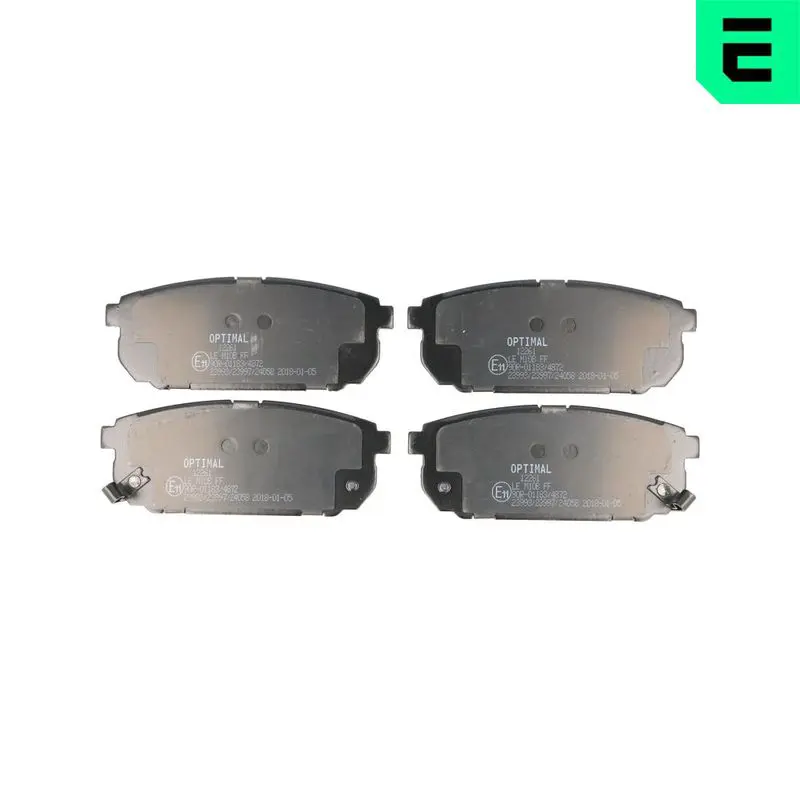 OPTIMAL BP12261 Комплект тормозных колодок,