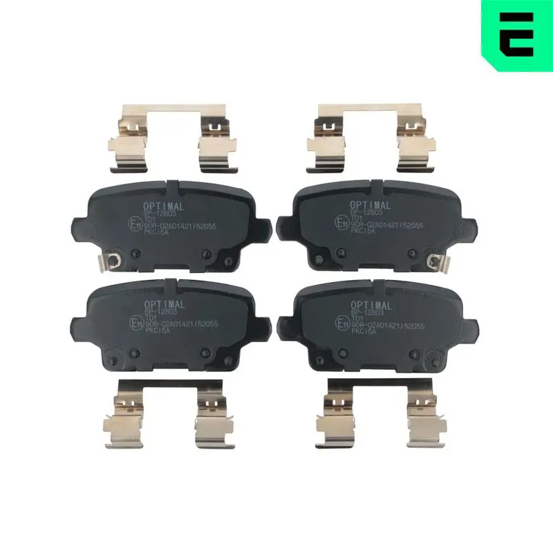 OPTIMAL BP12803 Комплект тормозных колодок,