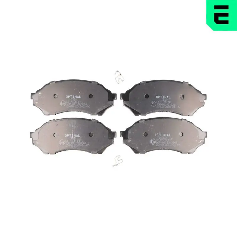 OPTIMAL BP10320 Комплект тормозных колодок,