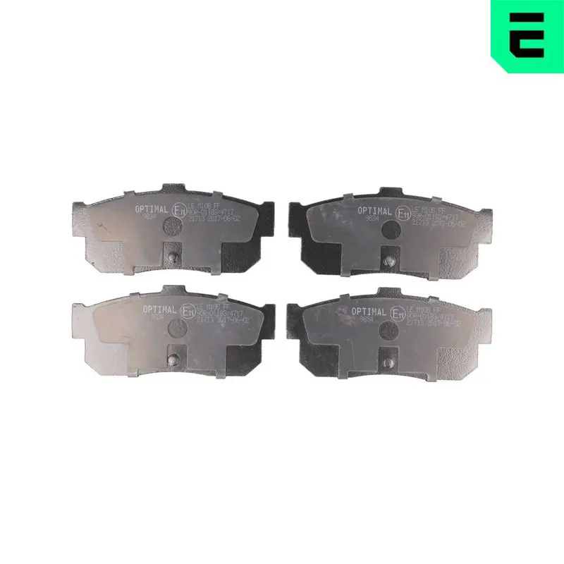 OPTIMAL BP09834 Комплект тормозных колодок,