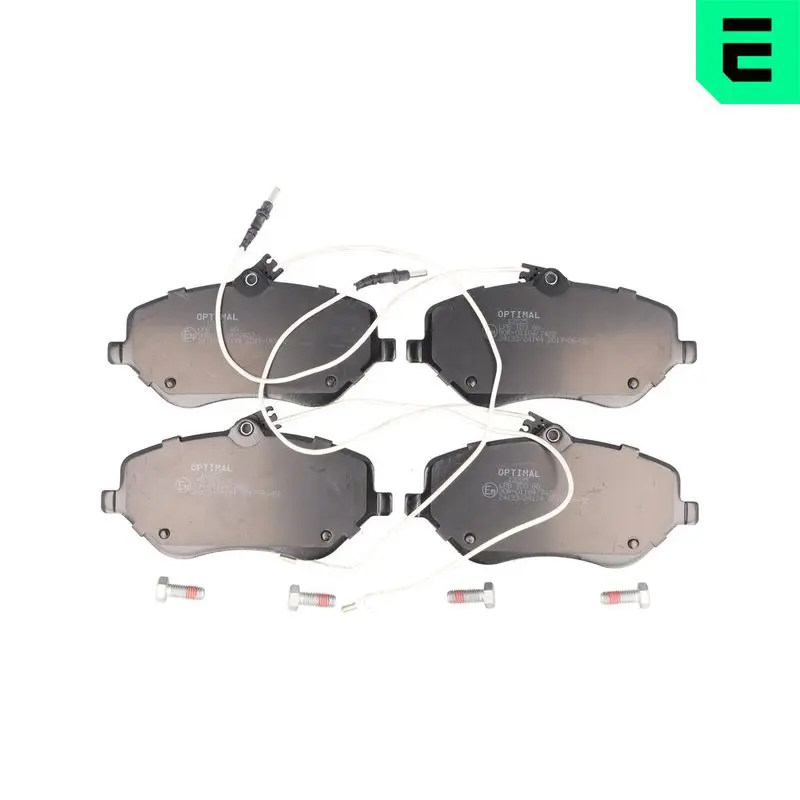 OPTIMAL BP12225 Комплект тормозных колодок,