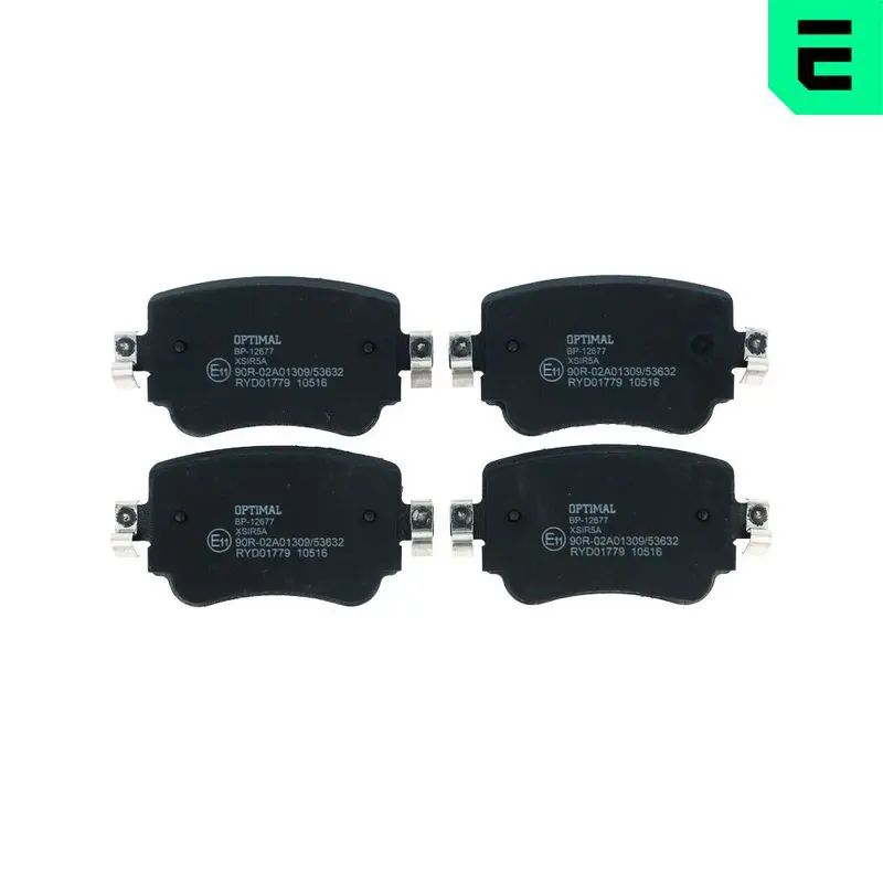 OPTIMAL BP12677 Комплект тормозных колодок,