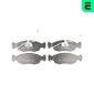 BP09900 OPTIMAL Комплект тормозных колодок,