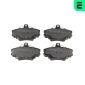 BP10342 OPTIMAL Комплект тормозных колодок,