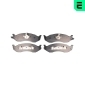 BP12020 OPTIMAL Комплект тормозных колодок,