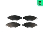 BP12066 OPTIMAL Комплект тормозных колодок,
