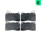 BP12122 OPTIMAL Комплект тормозных колодок,