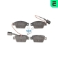 BP12541 OPTIMAL Комплект тормозных колодок,