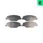 BP12630 OPTIMAL Комплект тормозных колодок,