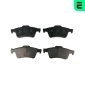 BP12687 OPTIMAL Комплект тормозных колодок,