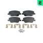 BP12826 OPTIMAL Комплект тормозных колодок,