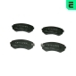 BP12123 OPTIMAL Комплект тормозных колодок,