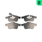 BP12516 OPTIMAL Комплект тормозных колодок,
