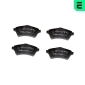 BP82200 OPTIMAL Комплект тормозных колодок,