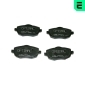BP12195 OPTIMAL Комплект тормозных колодок,