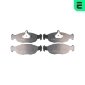 BP09771 OPTIMAL Комплект тормозных колодок,