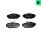 BP12152 OPTIMAL Комплект тормозных колодок,
